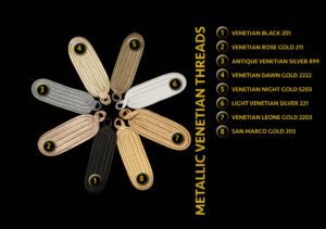 Metallic Venetian Threads
